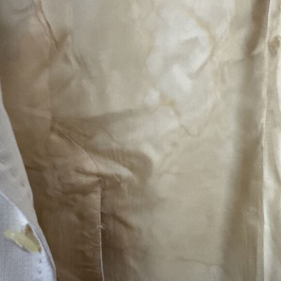 Vtg 60s Mens Kingsridge 42R Cream USA Fort Worth Made Sport Coat Suit Jacket - Picture 12 of 14